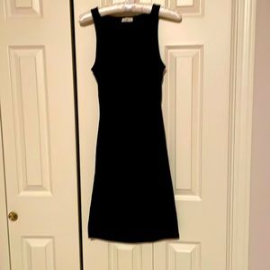 Tna Black fitted dress Size Small with open mid back